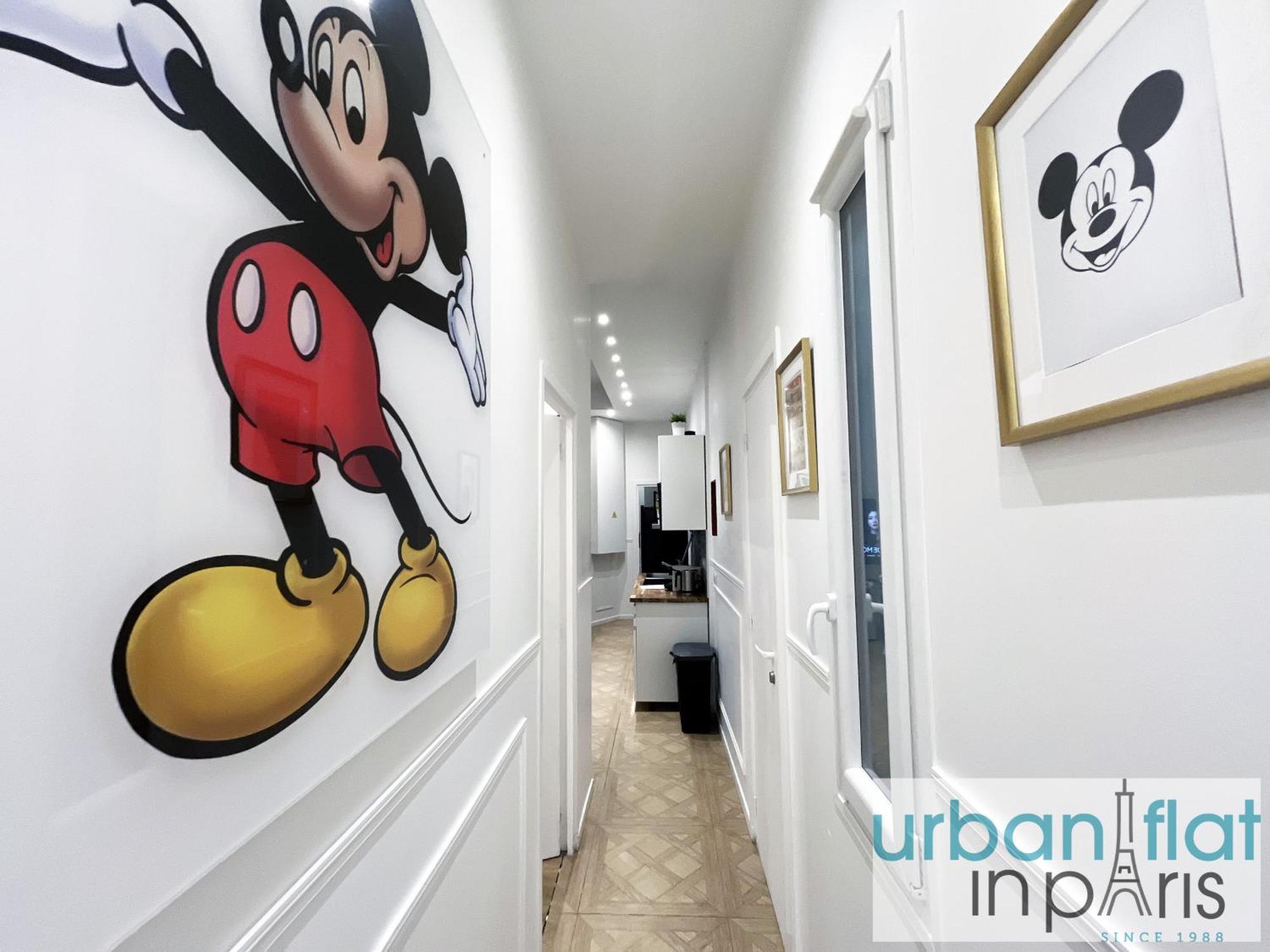 72 - Mermoz Mickey Mouse Παρίσι Εξωτερικό φωτογραφία